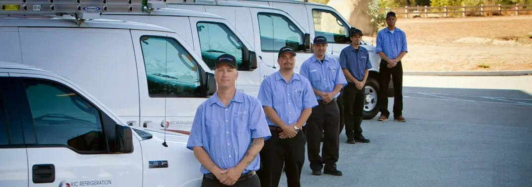 KIC Refrigeration crew ready for Mini Split Repair jobs across East Lake